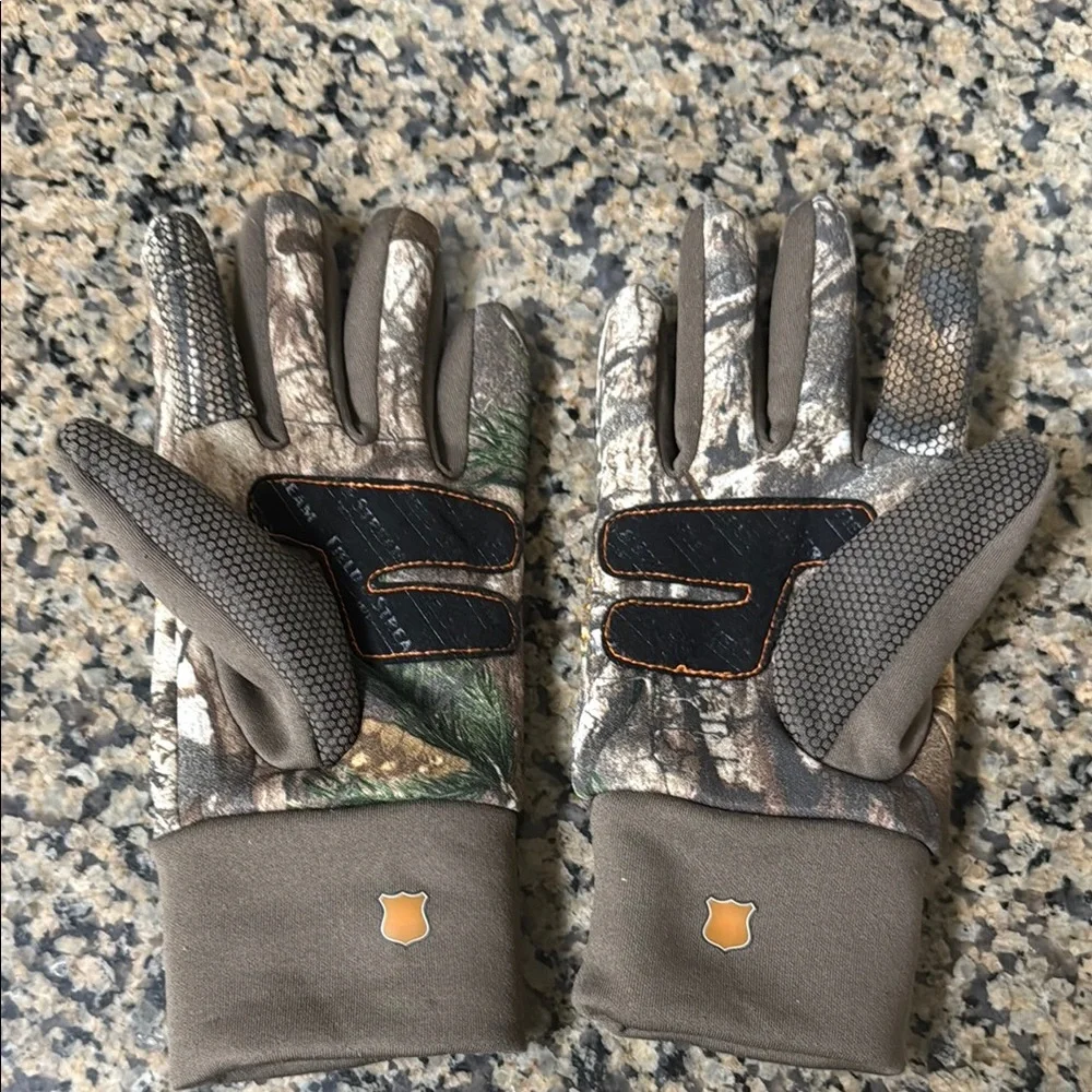 Mossy Oak Field Stream Camouflage Gloves